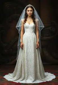 Age Wedding Dress face swap