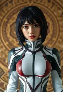 Alita Cosplay face swap
