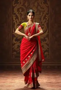 Anarkali Dress Kathak Dance Face Swap