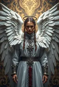 Angel Gabriel Fancy Dress face swap