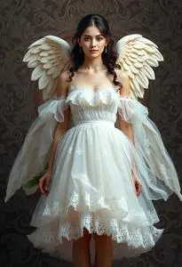 Angelic Pretty Dress face swap