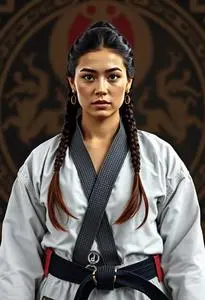 Angelica Romero Judo face swap