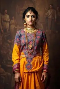 Basant Dress face swap