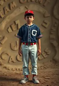Benny Rodriguez Sandlot Outfit face swap