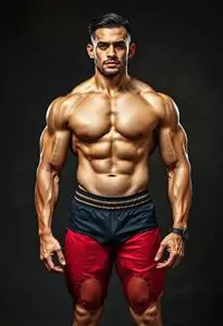 Bodybuilding Clothing face swap