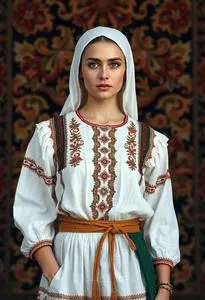 Bulgarian Traditional Clothing face swap