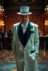 Casino Royale Party Attire face swap