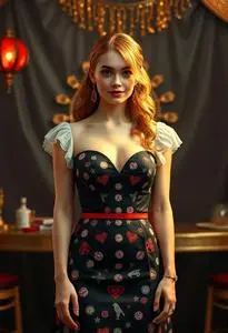Casino Theme Party Dress face swap