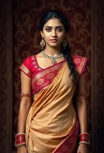 Chaniya Choli face swap