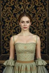 Charlotte Bouff Dress face swap