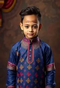 Chhota Bachcha Frock face swap