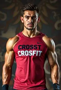 Crossfit Clothing face swap