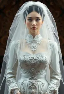 Delta Bride Attire face swap