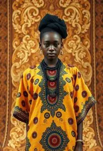 Kitenge Dress Face Swap