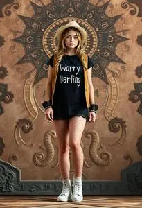 Dont Worry Darling Outfit face swap