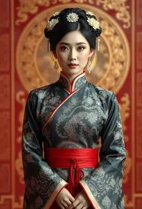 Edo Bride Dressing face swap