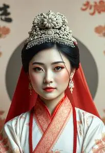Edo Traditional Attire Bride face swap