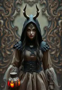 Freya Halloween face swap