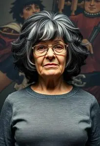 Gangsta Granny Wig face swap