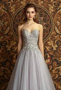 Good Find Prom Dress face swap