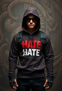 Hate Hero Clothing face swap