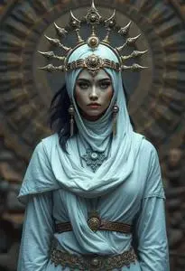 Hel Goddess face swap