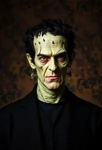 Herman Munster face swap