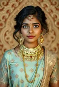 Indian Dress Cousins Wedding face swap