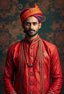 Jodhpuri Dress Man face swap