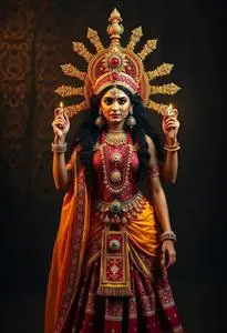 Kalika Devi Fancy Dress face swap
