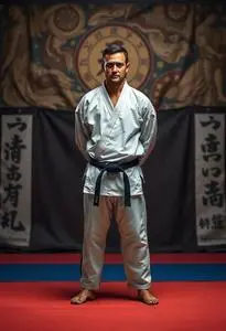 Karate Mats face swap