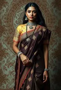Kedia Gujarati Dress Female face swap