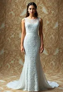 Kelia Moniz Wedding Dress face swap