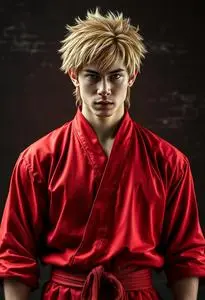Ken Masters Cosplay face swap