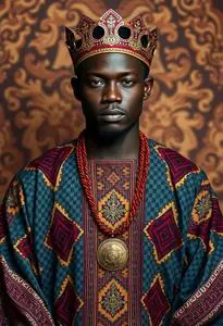 King Kente face swap