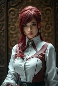 Lilith Asami Cosplay face swap