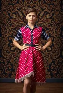 Lindy Hop Clothes face swap