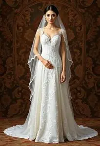 Lola Made Love Wedding Dress face swap