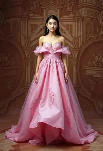 Lovely Gown Beautiful Gown face swap