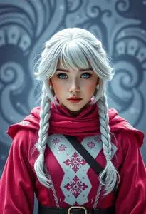 Luna Snow Cosplay face swap