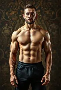 Man Bodybuilding Clothes face swap