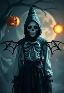 Manga Halloween face swap