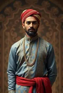 Maratha Traditional Dress Man face swap