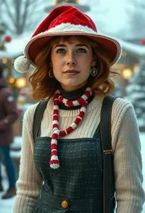 Margo Christmas Vacation face swap