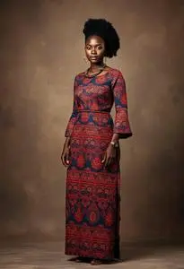 Martha Ankomah Dress Style face swap
