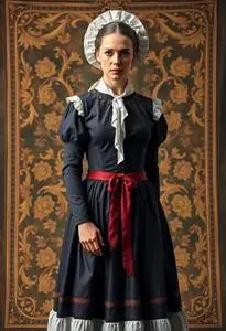Martha Washington Costume face swap