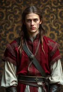 Medieval Irish Clothing face swap