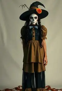 Millie Halloween face swap