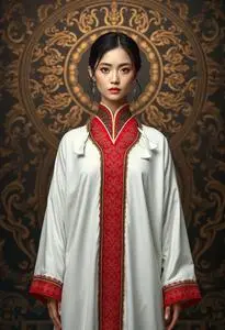 Modern Baro Saya Dress face swap