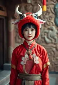 Mushu Cosplay face swap